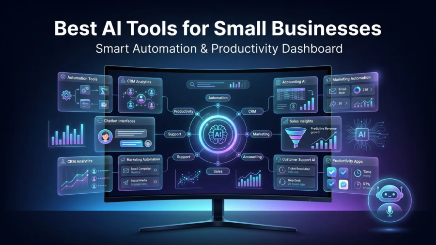 Best AI Tools for Small Businesses in 2026 9 Powerful Tools That Save Time