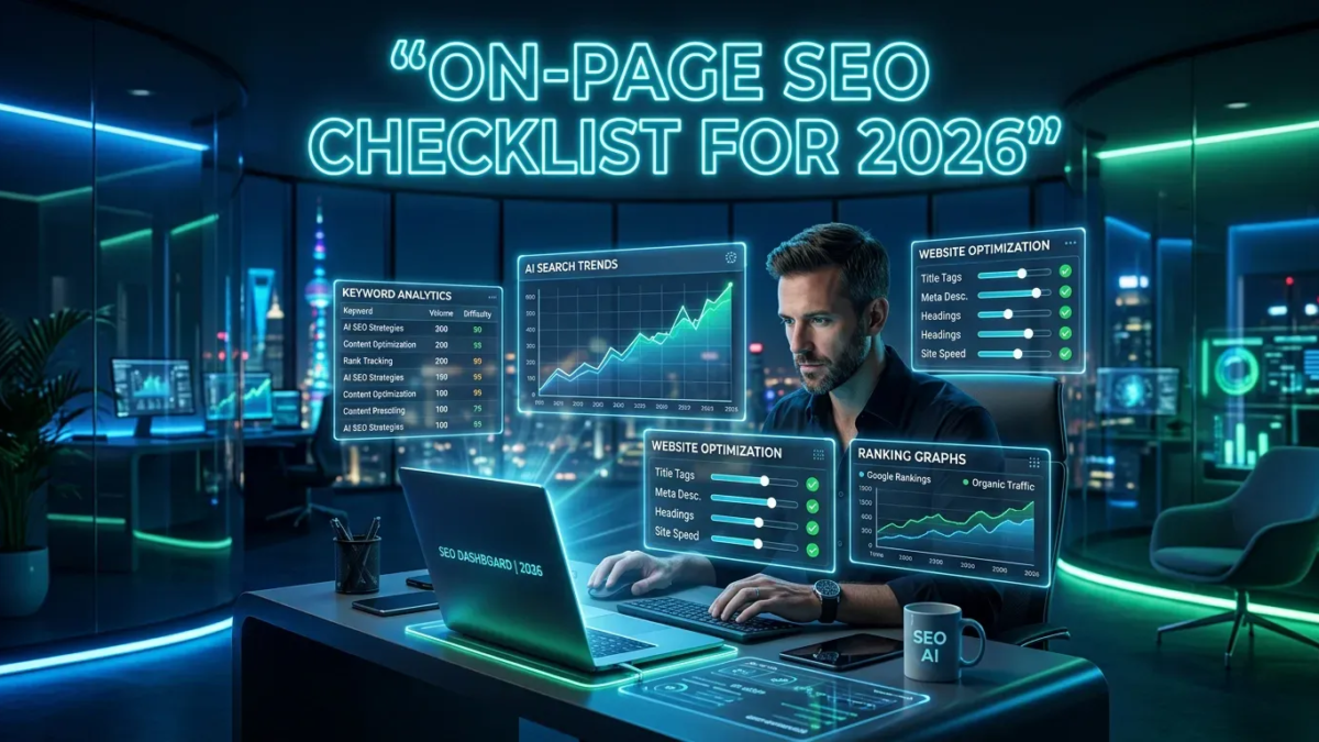 On-Page SEO Checklist for 2026 10 Powerful Steps to Improve Rankings